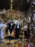 Αρχιερατική Θεία Λειτουργία στην πανηγυρίζουσα Ιερά Μονή Παναγίας Μακελλαριάς